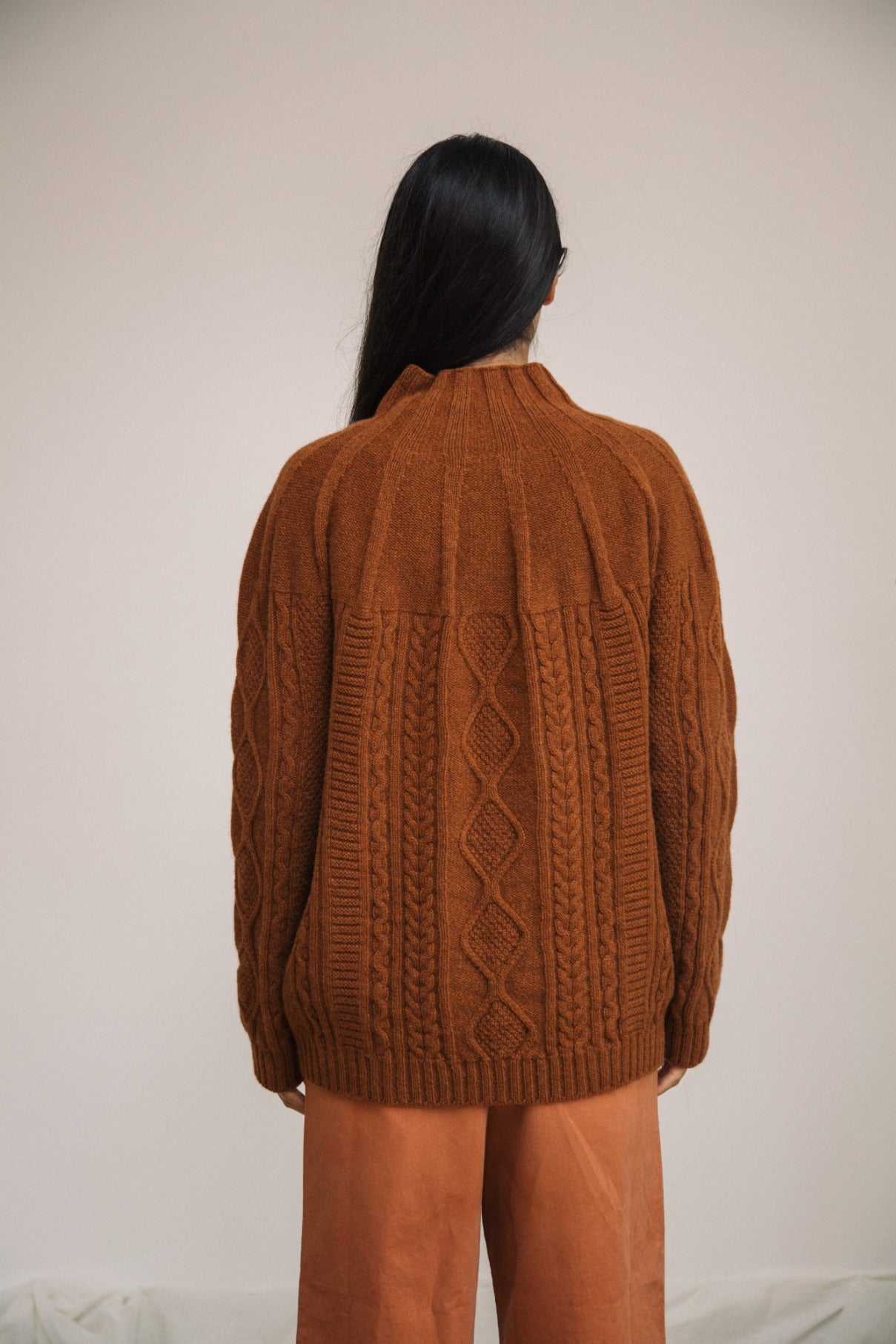 Morina Lambswool Jumper in Antelope