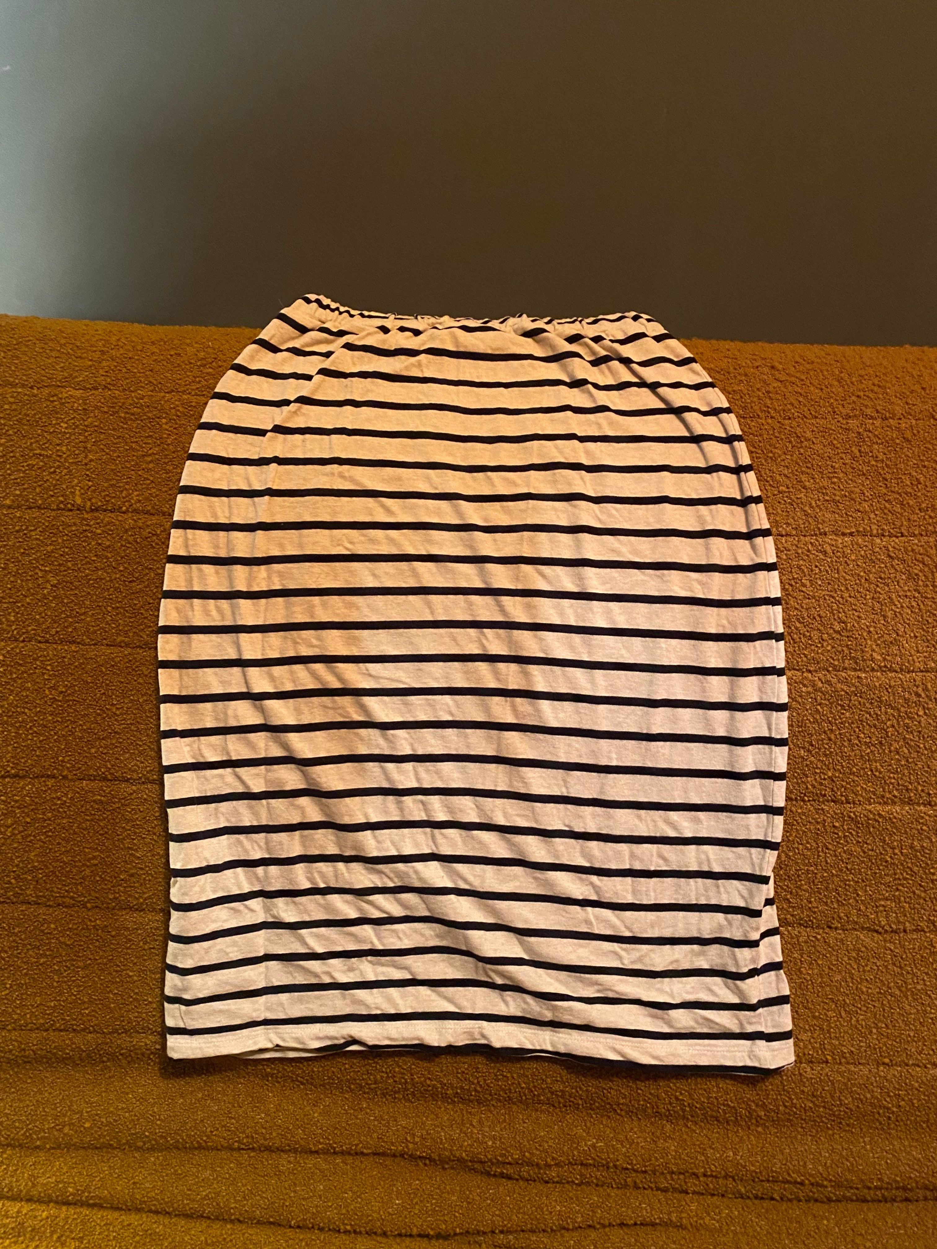 Addison-Sue Skirt in Bone Marl & Black Size S