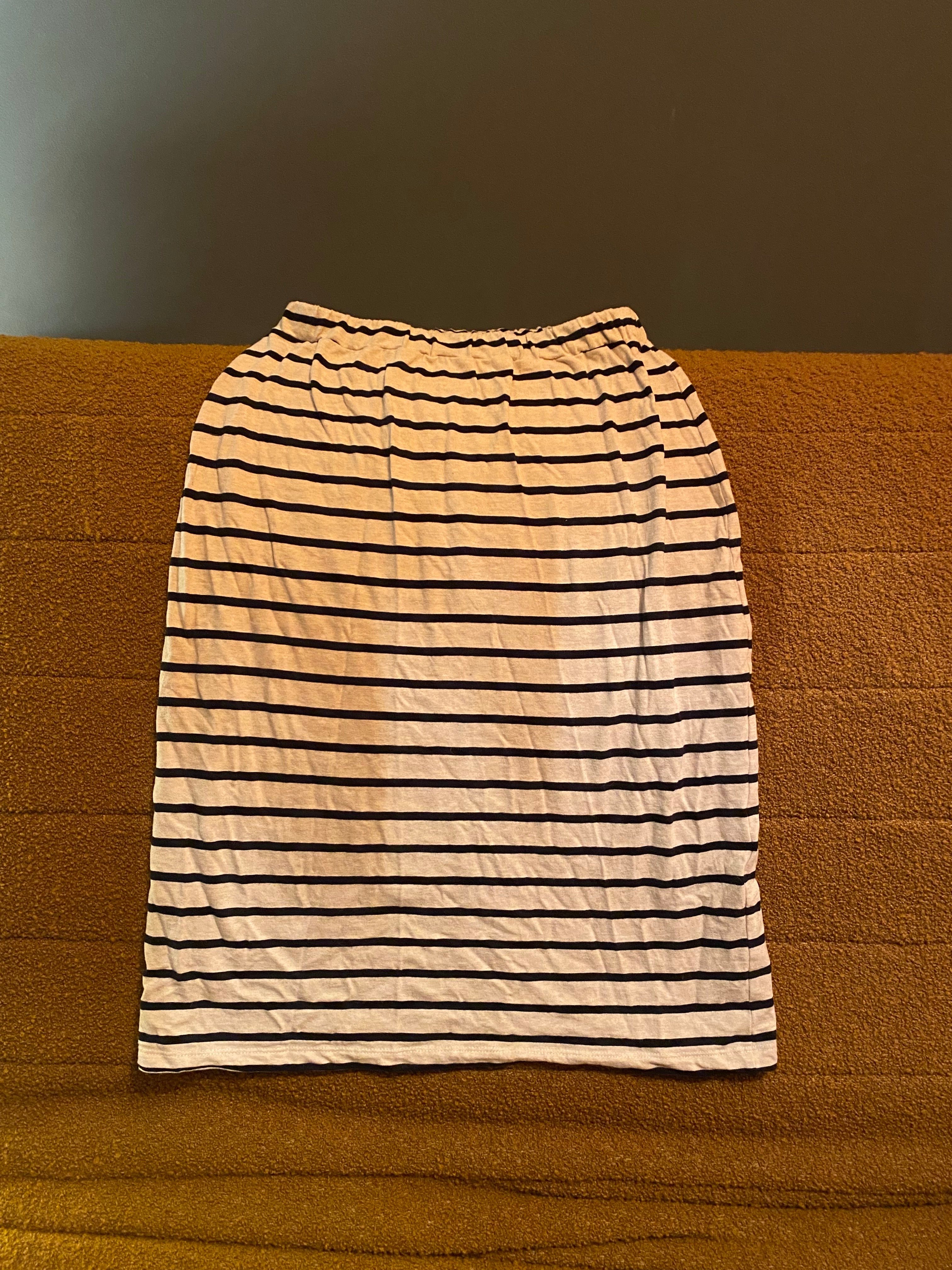 Addison-Sue Skirt in Bone Marl & Black Size S