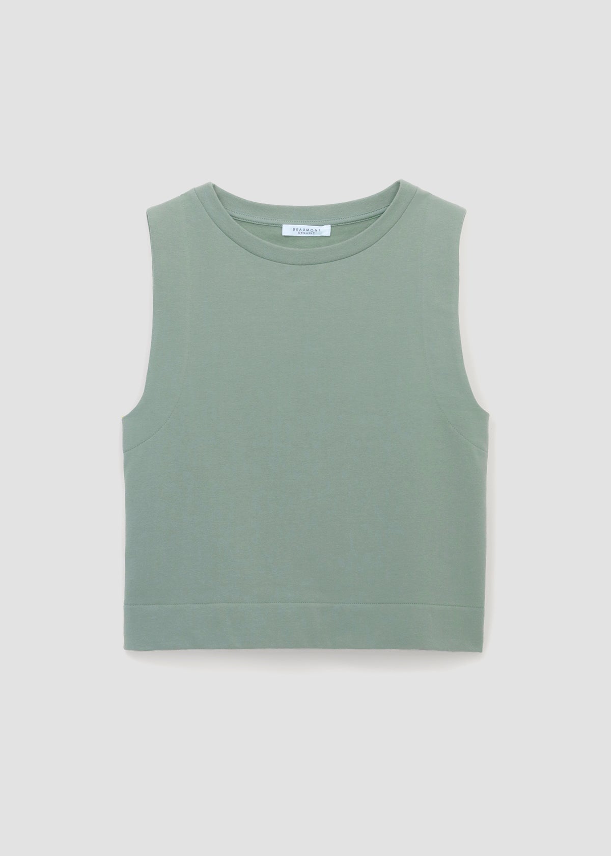 Whitley Organic Cotton Vest in Pistachio