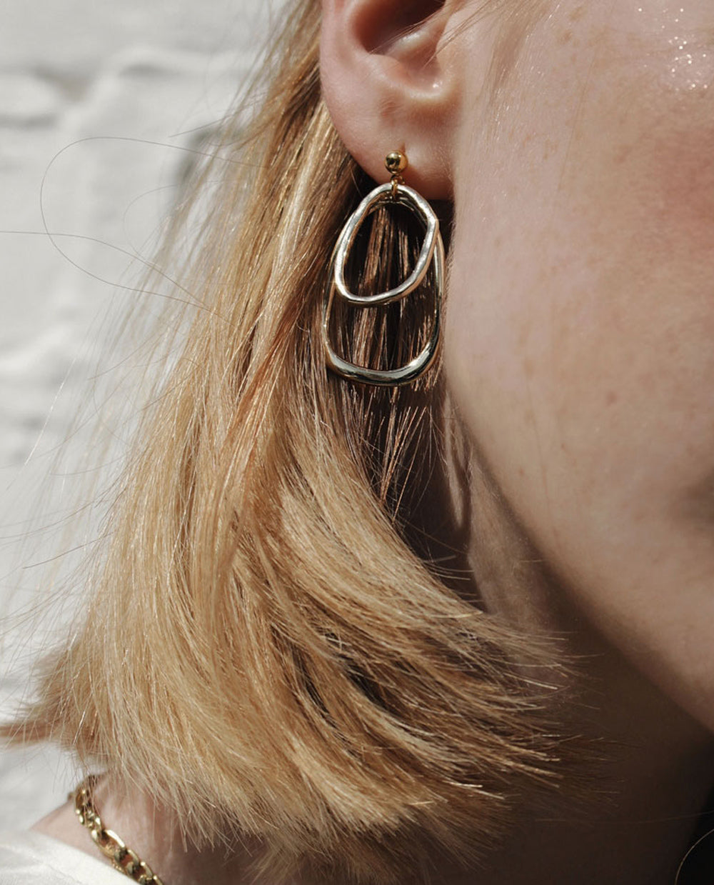 Willa Earrings in Gold