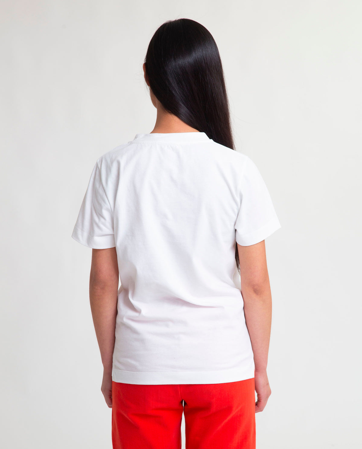 Maliah Organic Cotton T-Shirt In White | Beaumont Organic